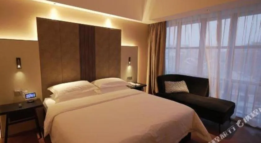 Bed in Jinjiang Metropolo Hotel - Ningde Wanda Plaza