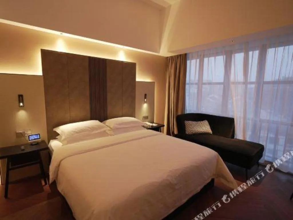 Bed in Jinjiang Metropolo Hotel - Ningde Wanda Plaza