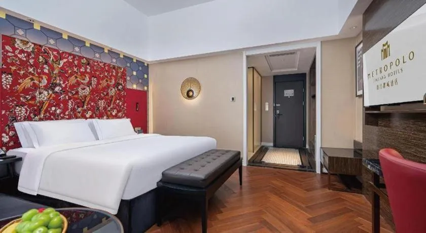 Bed in Jinjiang Metropolo Hotel - Ningde Wanda Plaza