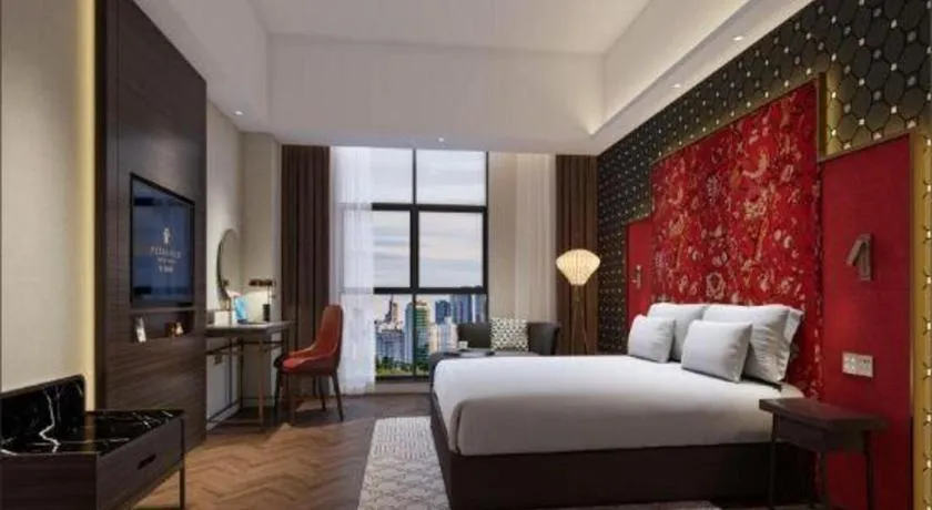 Bed in Jinjiang Metropolo Hotel - Ningde Wanda Plaza