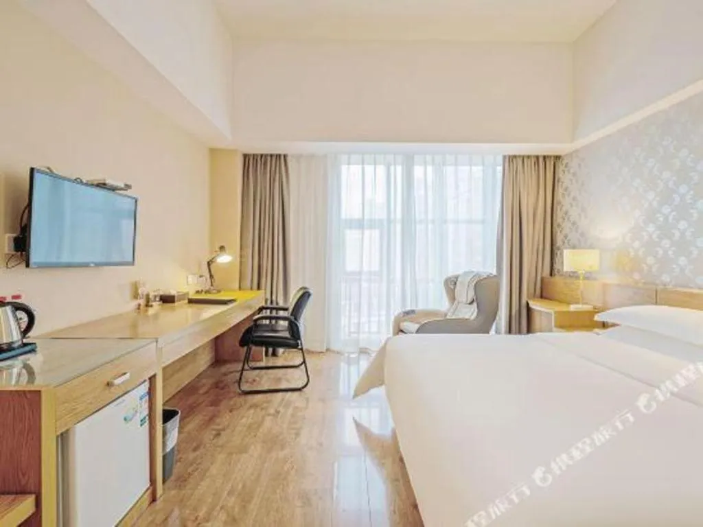 Bed in Jinjiang Metropolo Hotel - Ningde Wanda Plaza