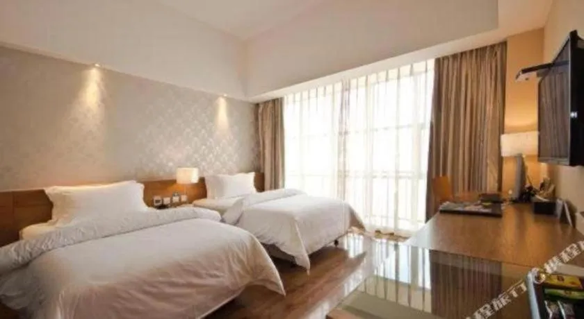Bed in Jinjiang Metropolo Hotel - Ningde Wanda Plaza