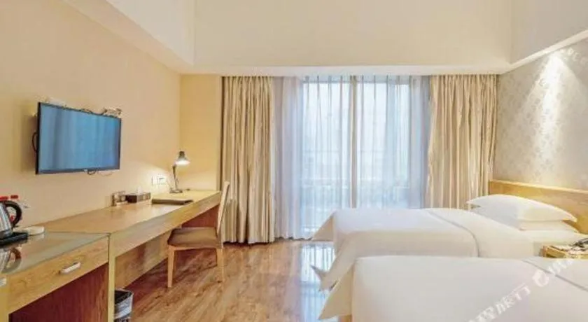 Bed in Jinjiang Metropolo Hotel - Ningde Wanda Plaza
