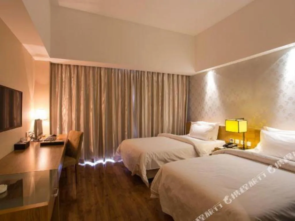 Bed in Jinjiang Metropolo Hotel - Ningde Wanda Plaza