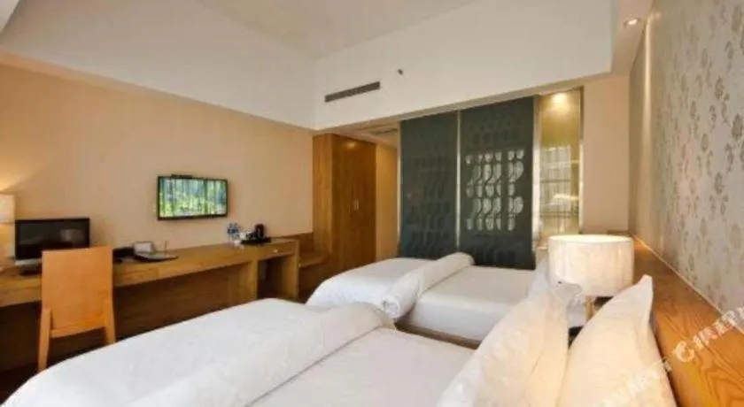Bed in Jinjiang Metropolo Hotel - Ningde Wanda Plaza
