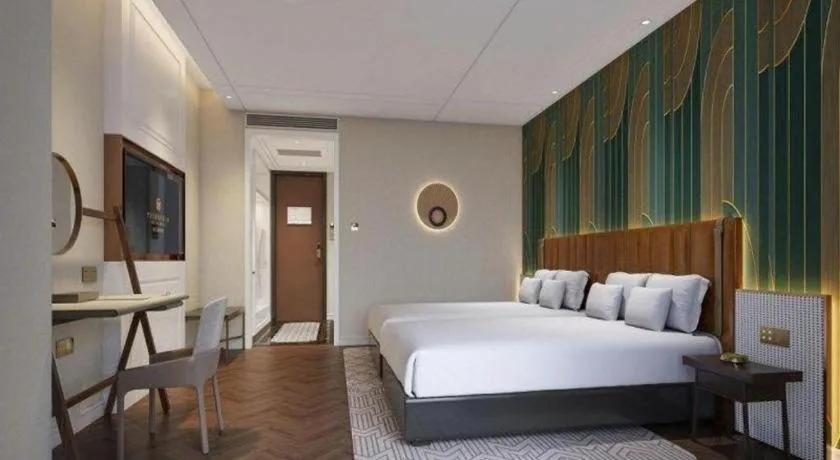 Bed in Jinjiang Metropolo Hotel - Ningde Wanda Plaza