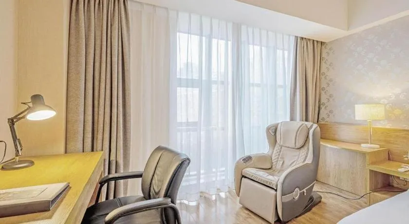 Bed in Jinjiang Metropolo Hotel - Ningde Wanda Plaza