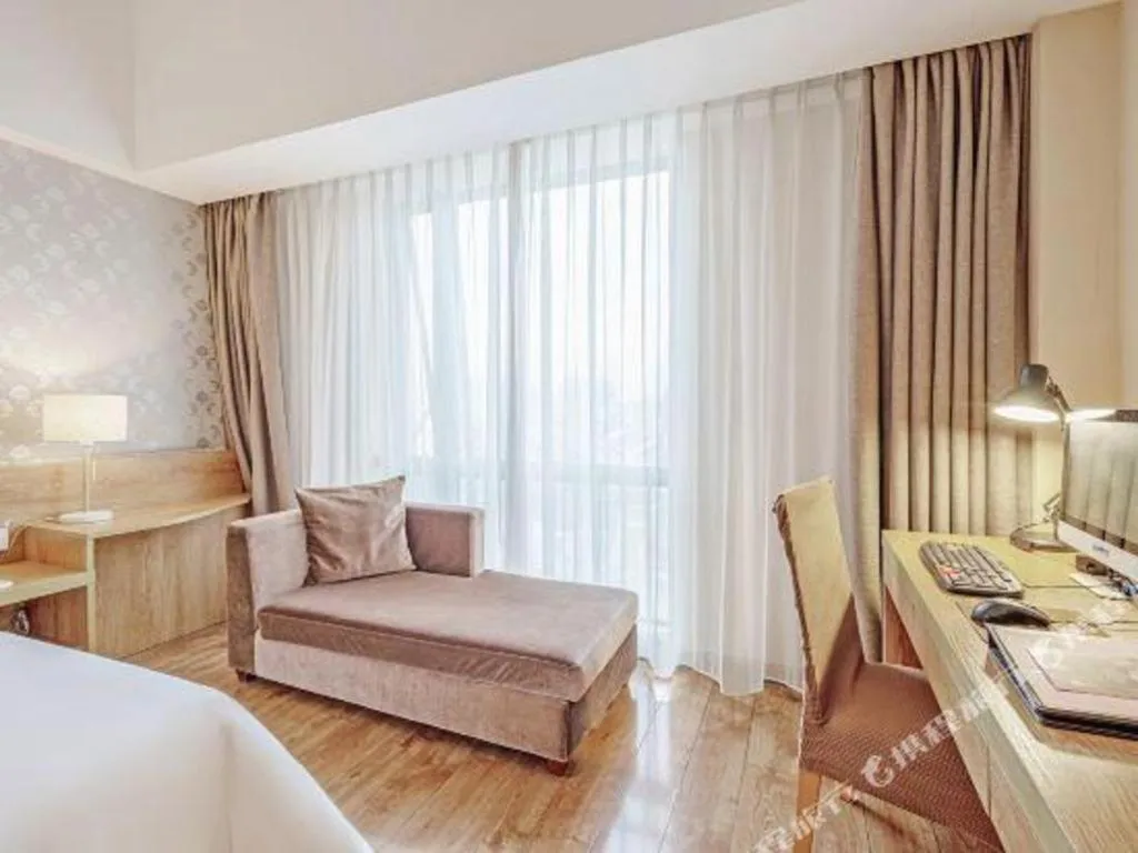 Bed in Jinjiang Metropolo Hotel - Ningde Wanda Plaza