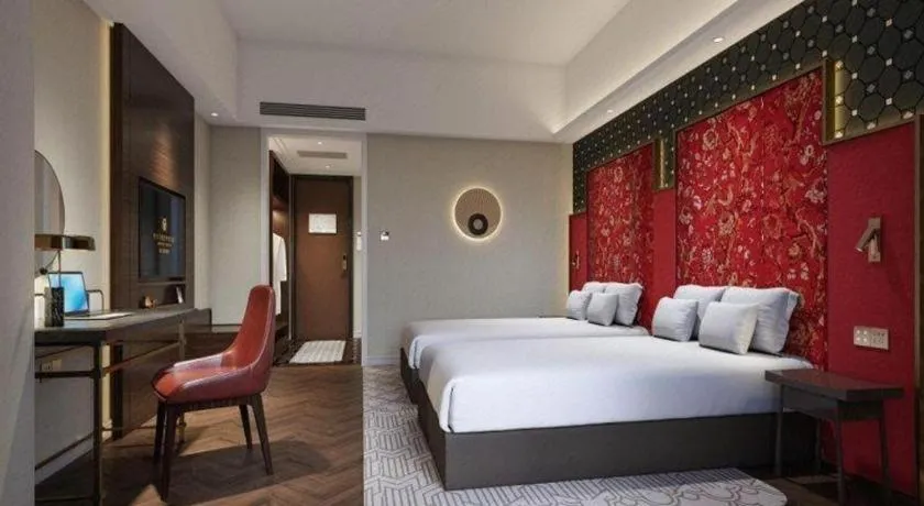 Bed in Jinjiang Metropolo Hotel - Ningde Wanda Plaza