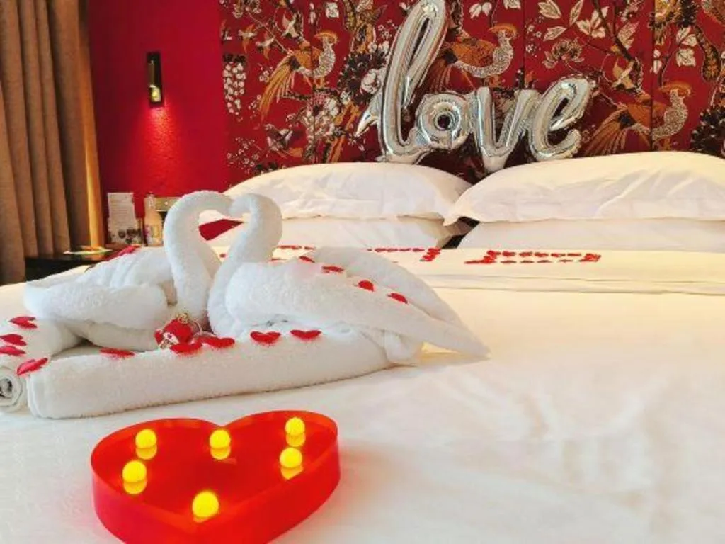 Bed in Jinjiang Metropolo Hotel - Ningde Wanda Plaza