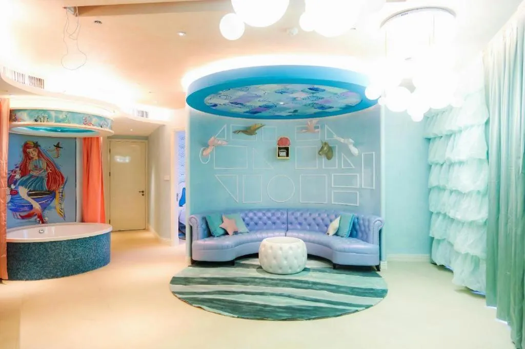 Bed in Mangrove Tree Resort World Qingdao