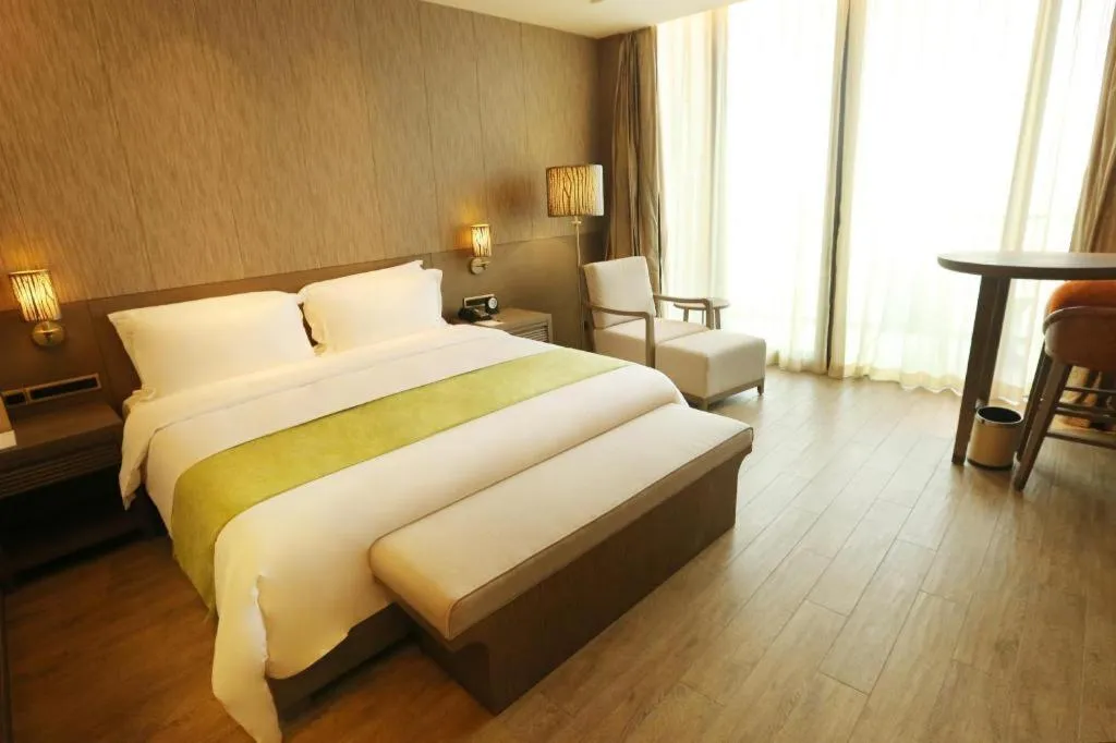Bed in Mangrove Tree Resort World Qingdao