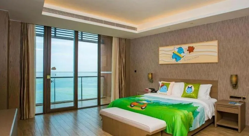 Bed in Mangrove Tree Resort World Qingdao