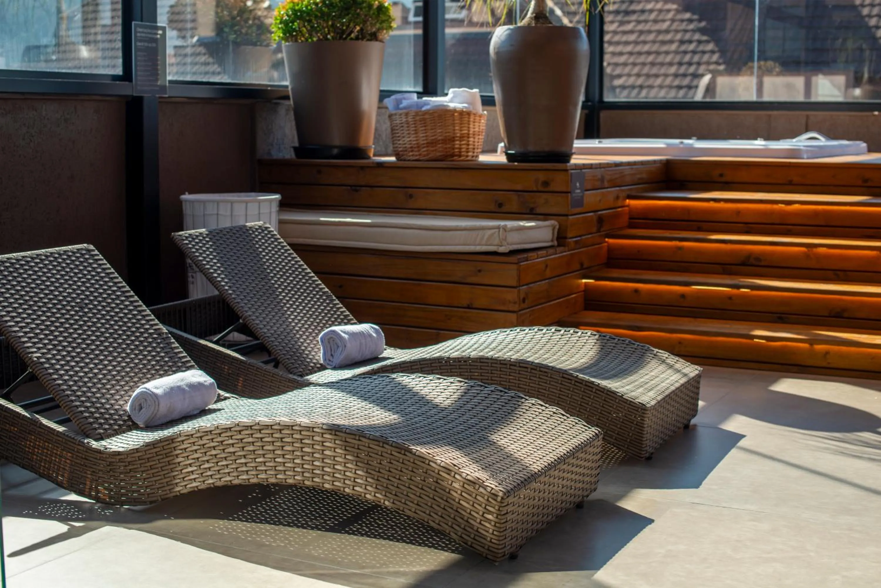 Seating area in Hotel Laghetto Stilo Centro