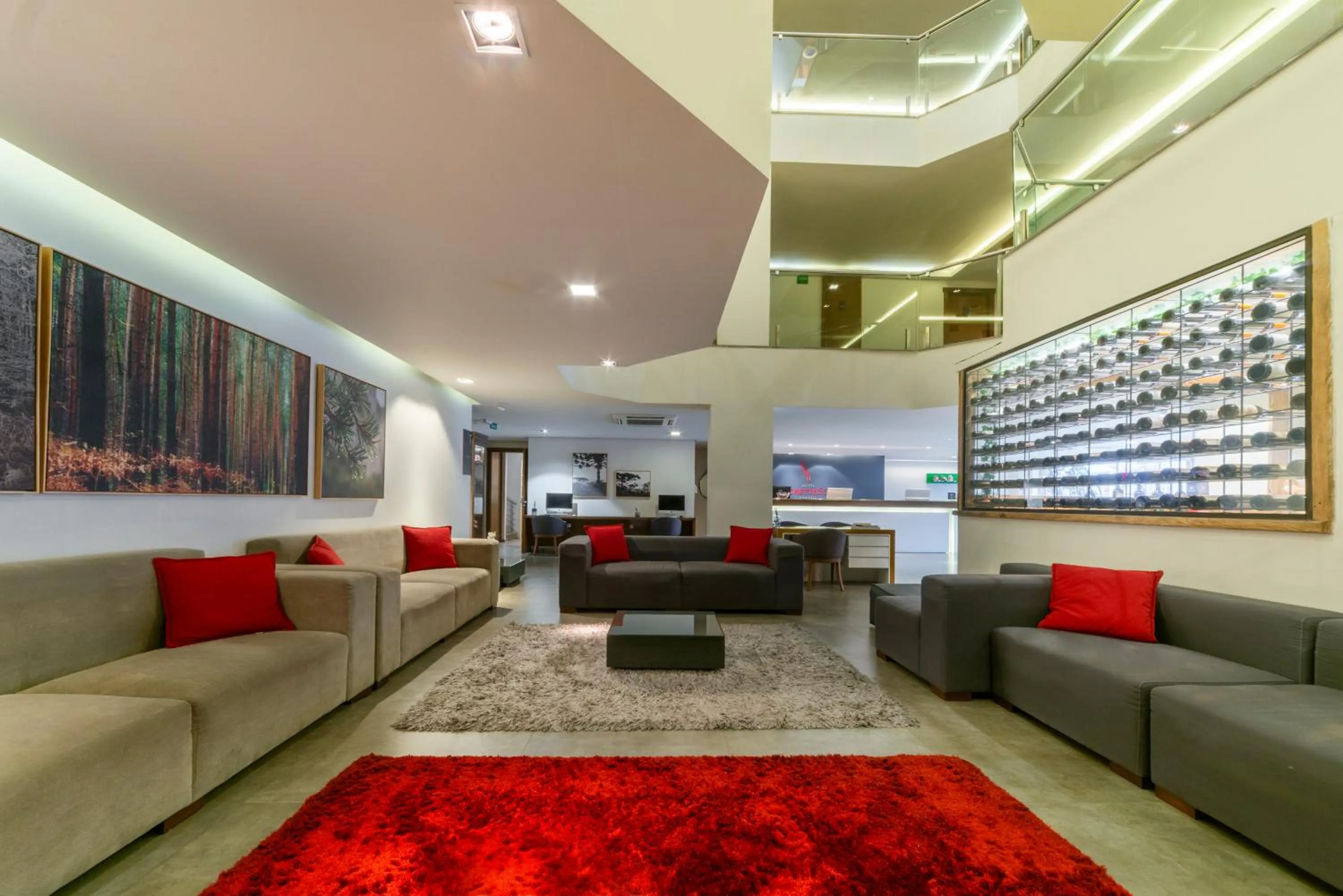 Lobby or reception in Hotel Laghetto Stilo Centro