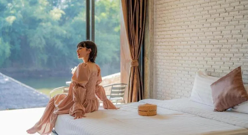 Bed in The River Life Resort