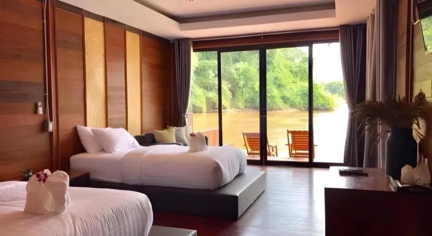 Bed in The River Life Resort