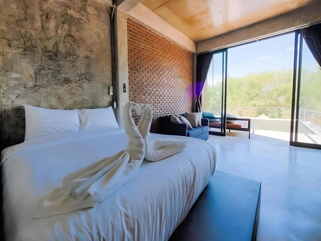 Bed in The River Life Resort