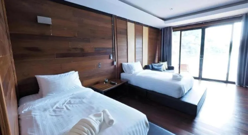 Bed in The River Life Resort