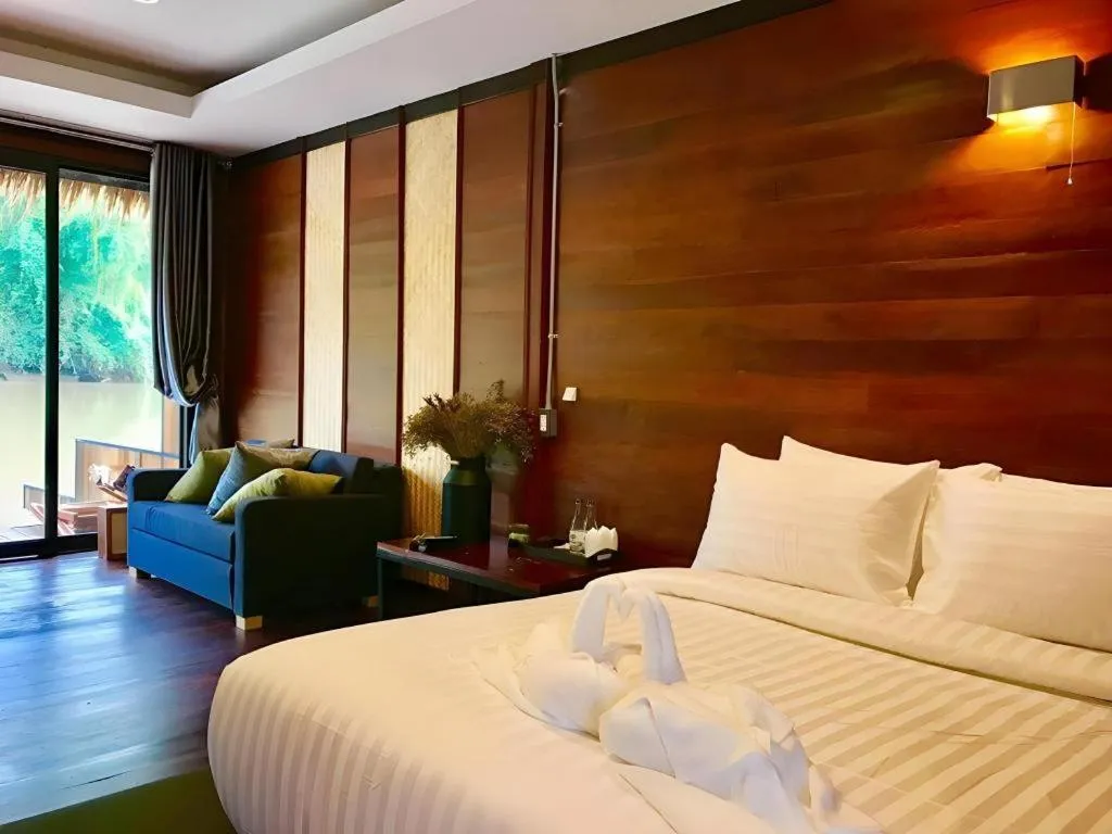 Bed in The River Life Resort