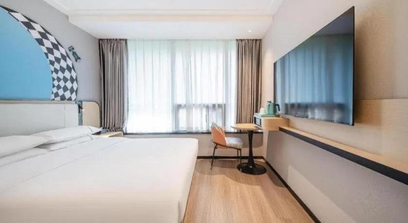 Bed in City Comfort Inn Guangzhou Tiyu West Road Metro Station