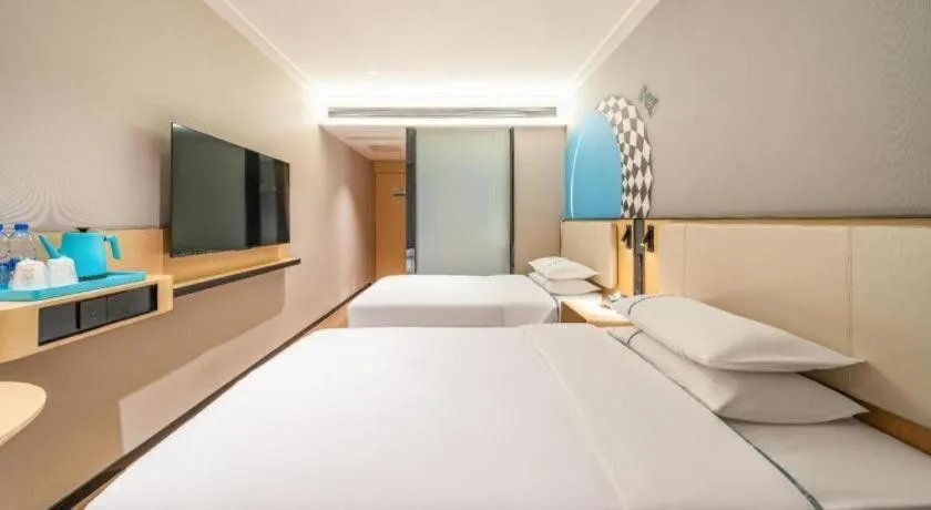 Bed in City Comfort Inn Guangzhou Tiyu West Road Metro Station