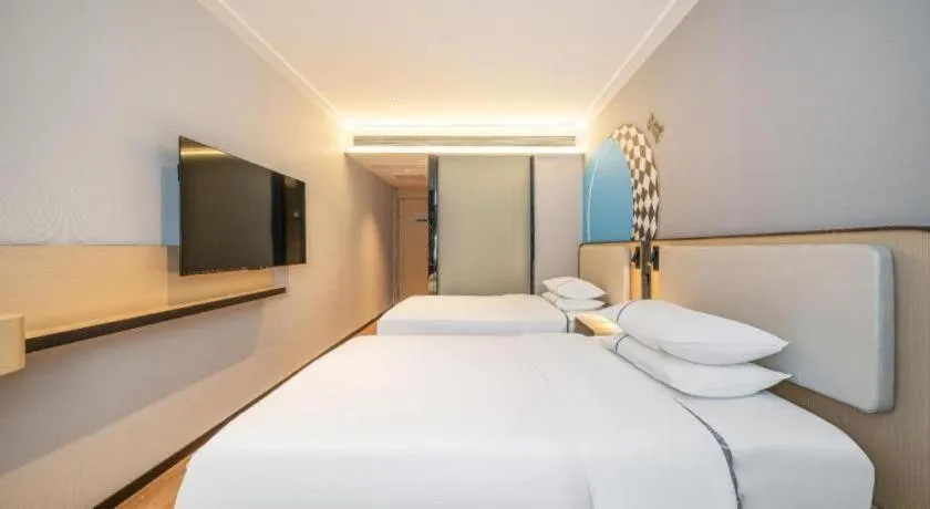 Bed in City Comfort Inn Guangzhou Tiyu West Road Metro Station