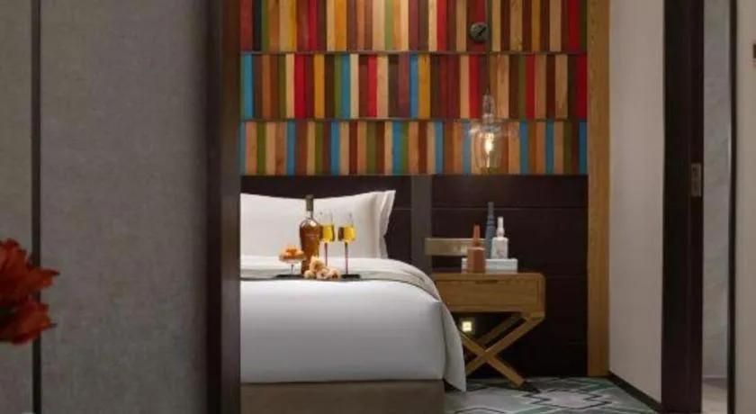 Bed in Hangzhou Cosy Park Hotel