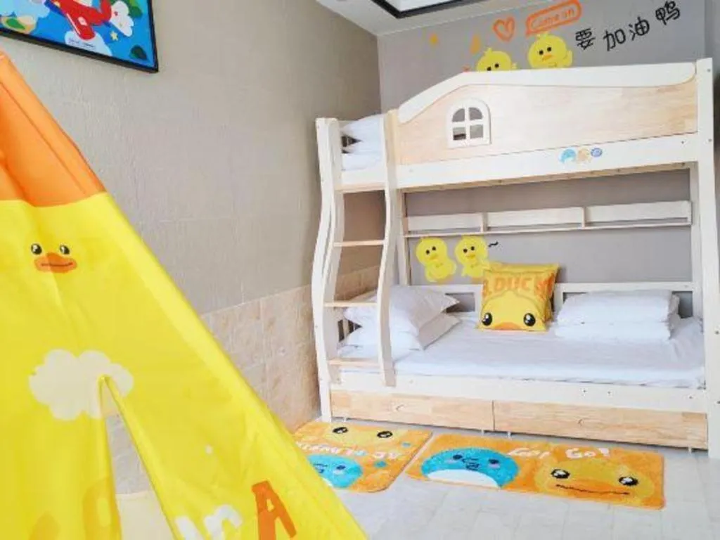 Bed in Hangzhou Cosy Park Hotel