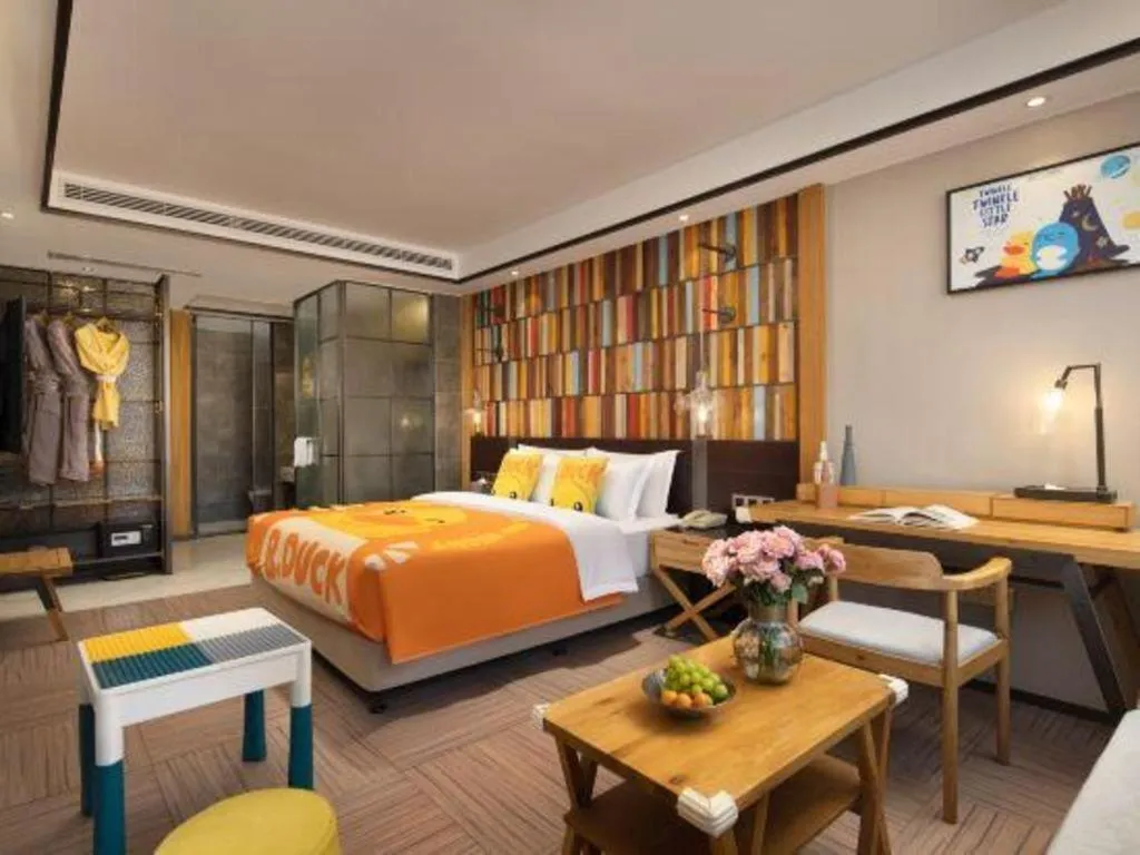 Bed in Hangzhou Cosy Park Hotel