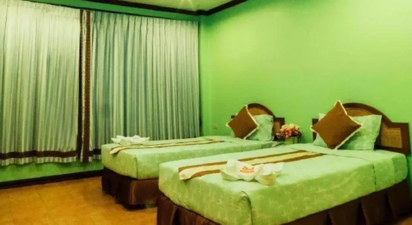 Bed in The Pine Resort