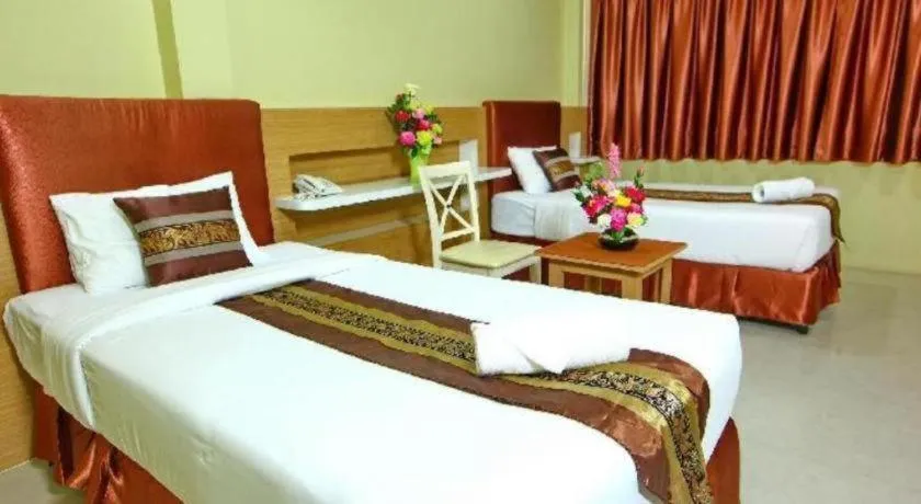 Bed in The Pine Resort