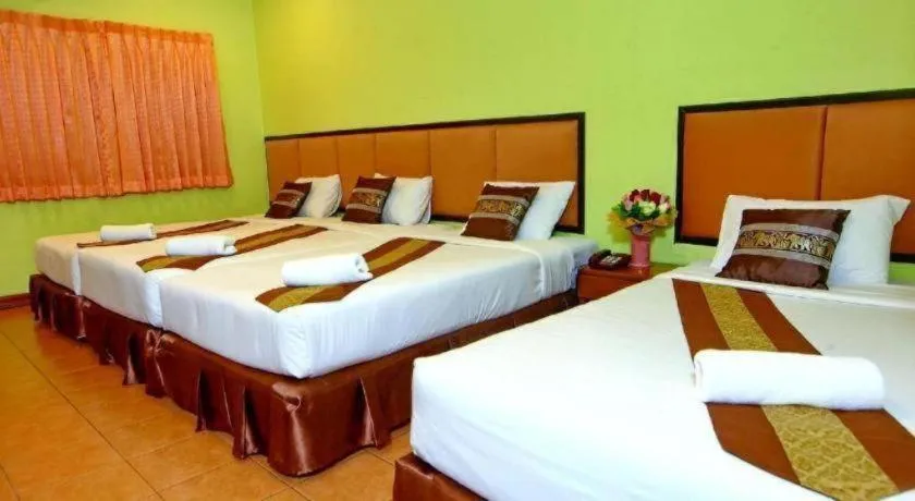 Bed in The Pine Resort