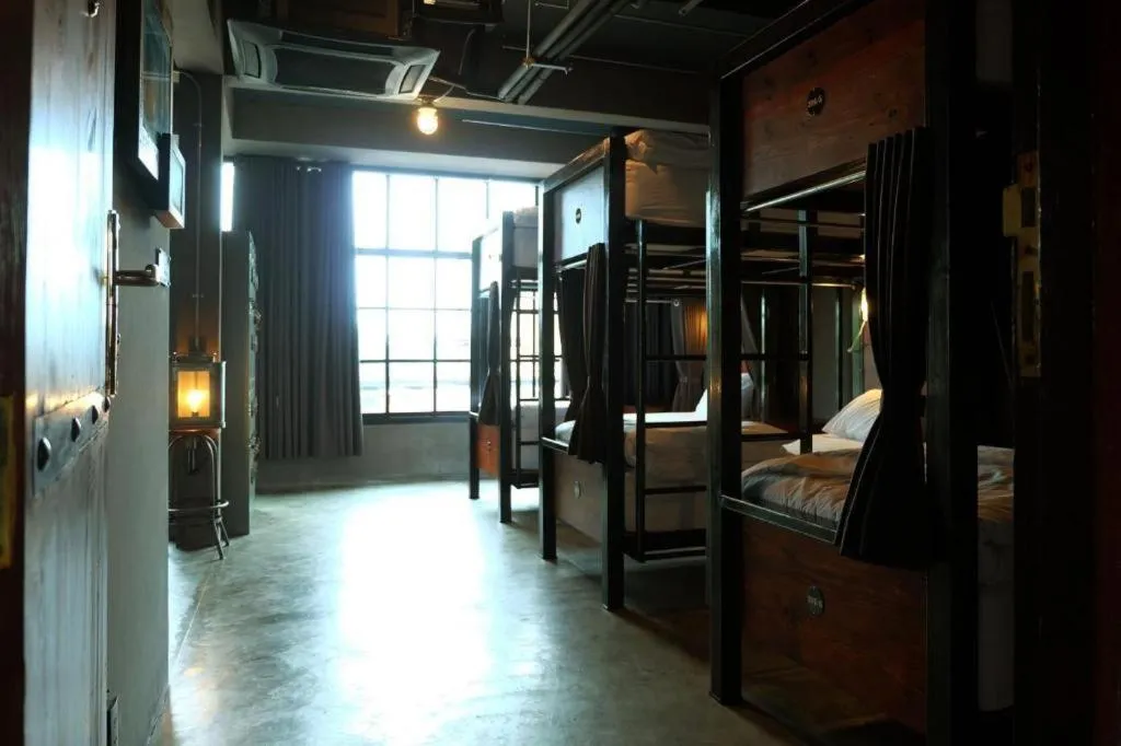 Bed in Rider bedroom hostel & cafe