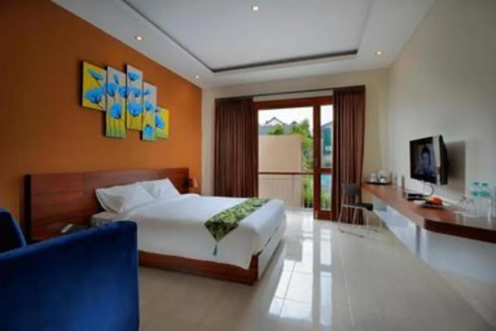 Bed in Umah Bali Suites