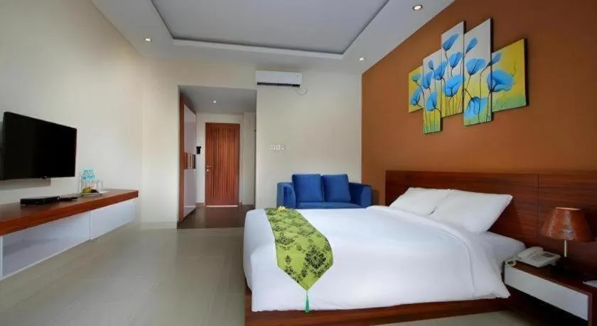 Bed in Umah Bali Suites