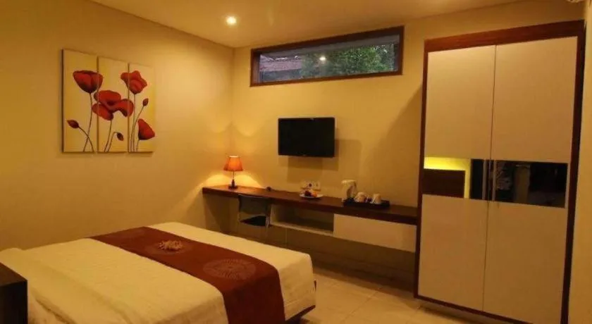 Bed in Umah Bali Suites