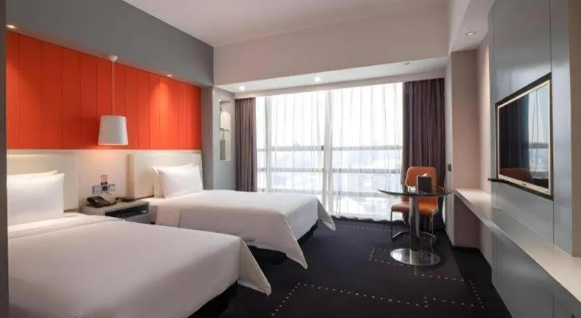 Bed in Aishang Hotel (Lecong Furniture Mall, Foshan)