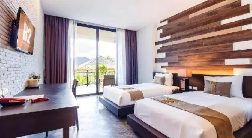 Bed in B2 Pai Premier Resort