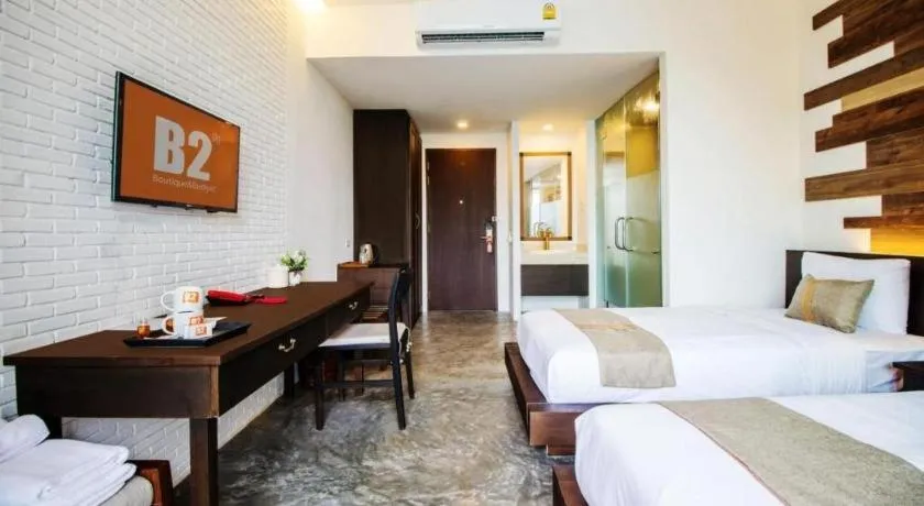 Bed in B2 Pai Premier Resort