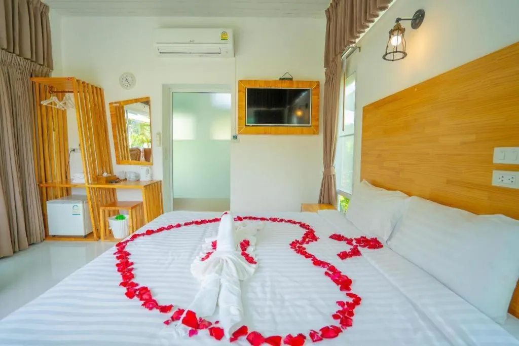 Bed in The White House Boutique Resort