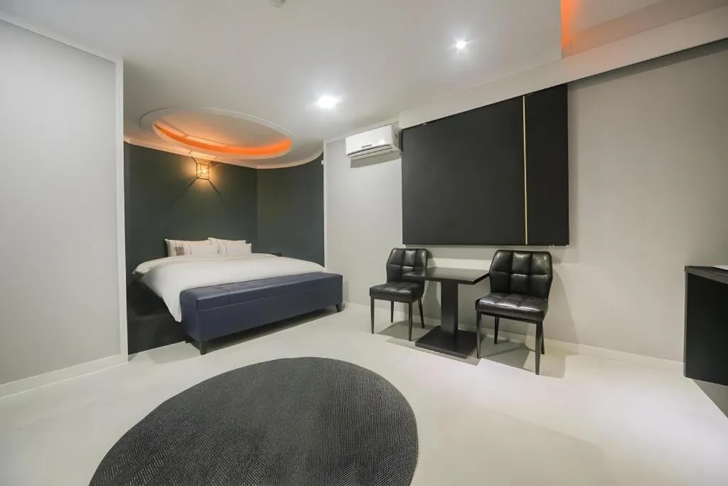 Bed in Hotel Primo Daejeon