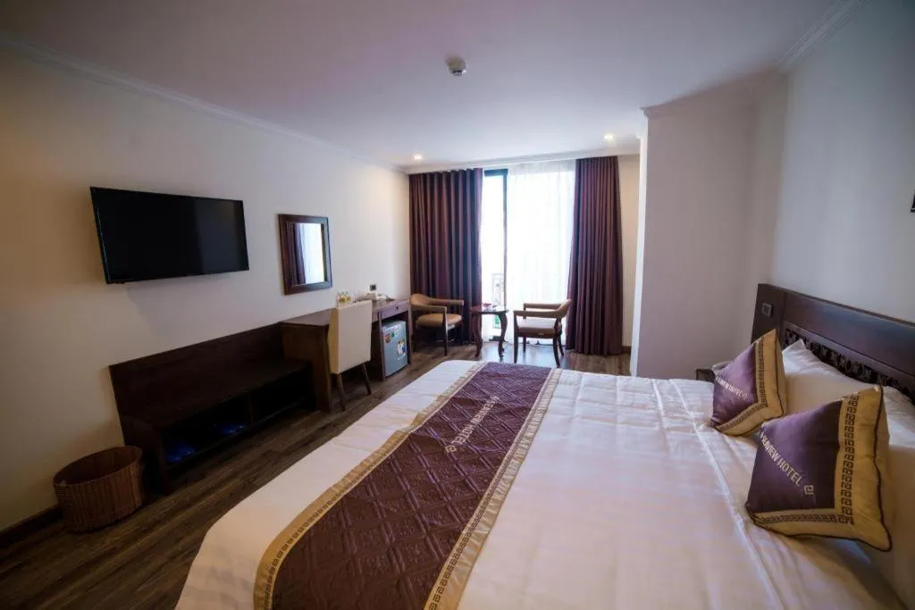 Bed in Grand Sea View Hotel