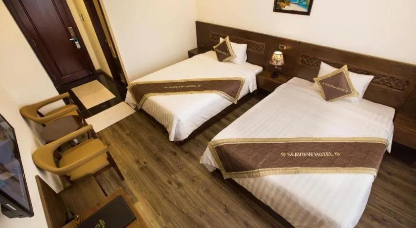 Bed in Grand Sea View Hotel