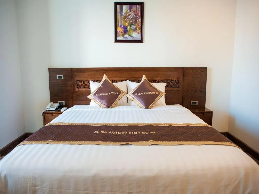 Bed in Grand Sea View Hotel