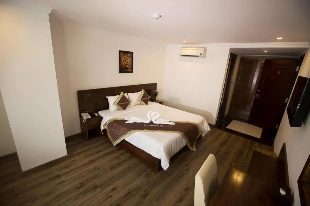 Bed in Grand Sea View Hotel