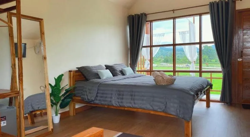 Bed in Hinpha Homestay