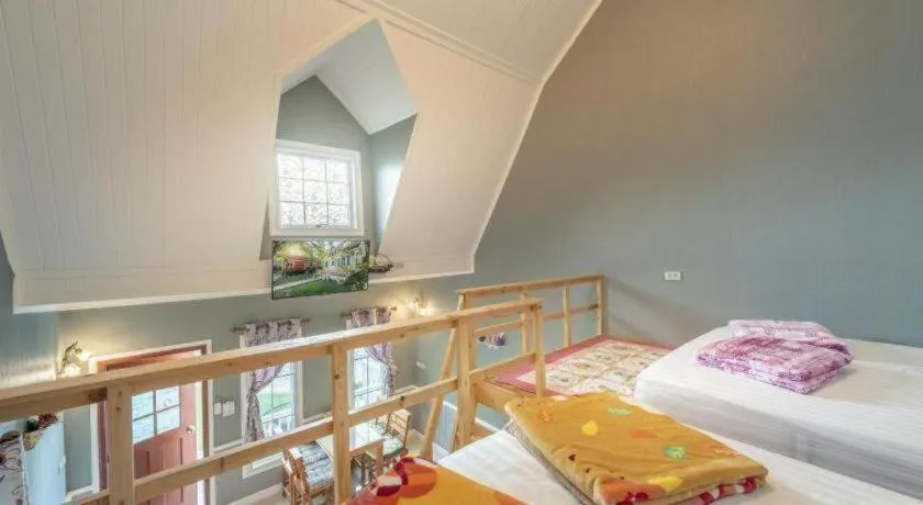 Bed in Greenview Resort