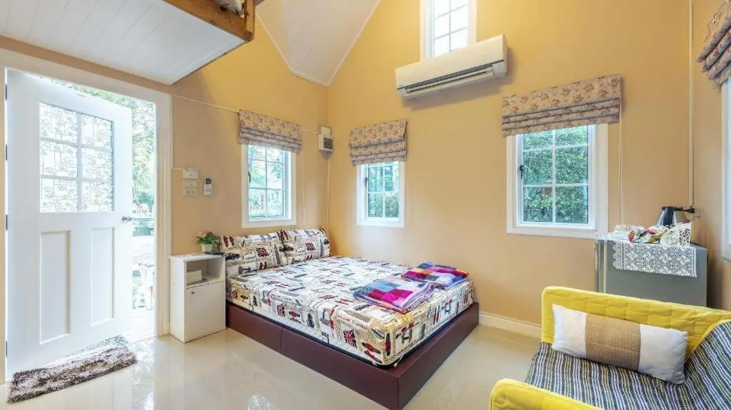 Bed in Greenview Resort