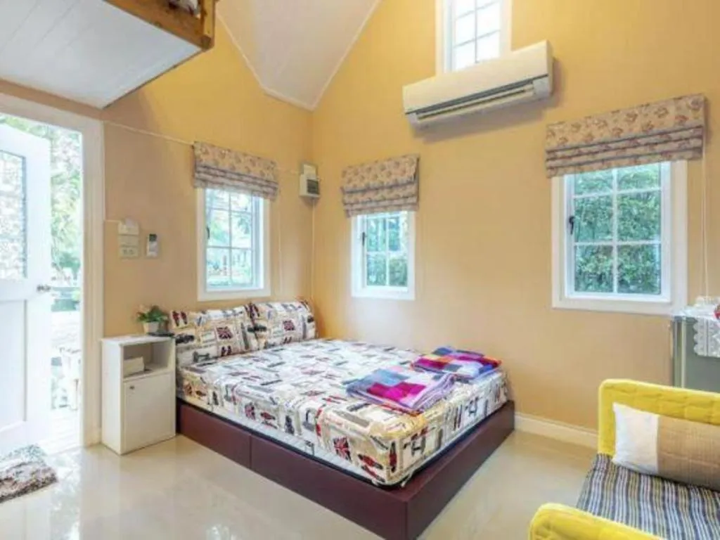 Bed in Greenview Resort